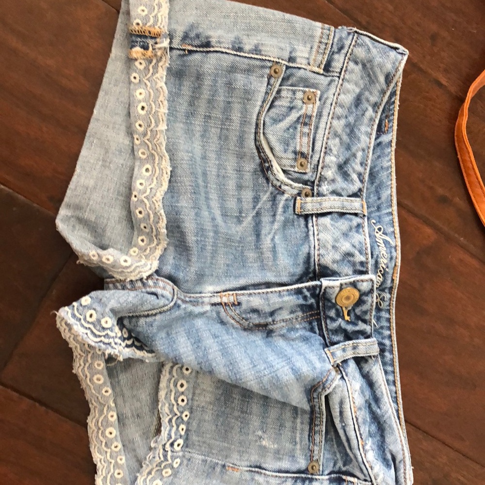 American eagle denim shorts